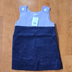 The Beaufort Bonnet Company Lavender Corduroy Dress size 5 NWT